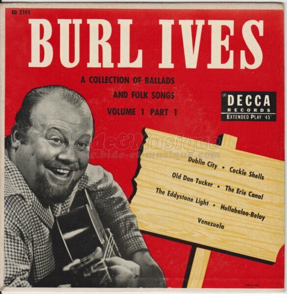 Burl Ives - Old Dan Tucker