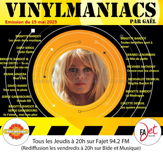 Vinylmaniacs - Emission n�345 (15 mai 2025)