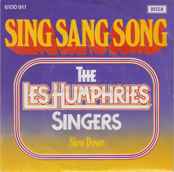 Les Humphries Singers - Sing sang song