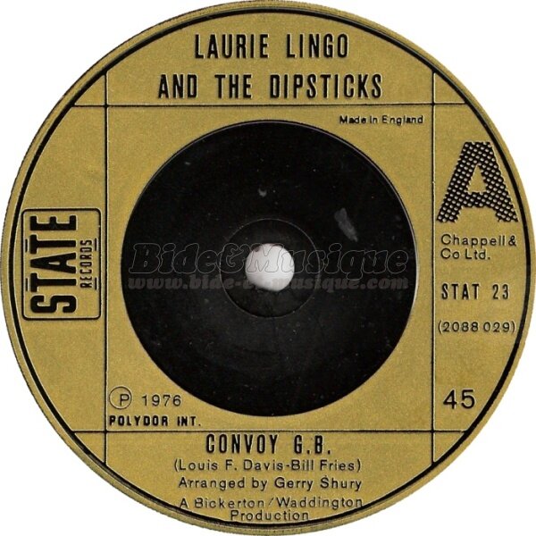 Laurie Lingo and the Dipsticks - Convoy G.B