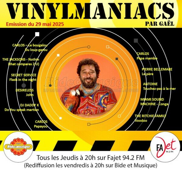 Vinylmaniacs - Emission n�347 (29 mai 2025)