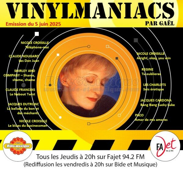Vinylmaniacs - Emission n�348 (5 juin 2025)
