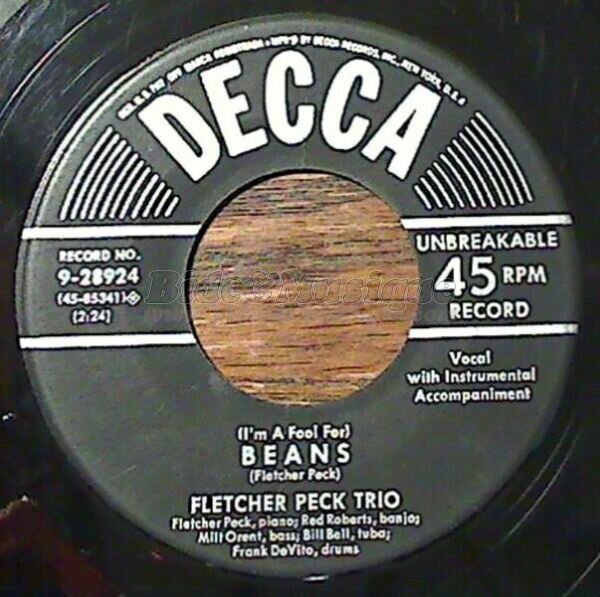 Fletcher Peck Trio - (I'm a fool for) Beans