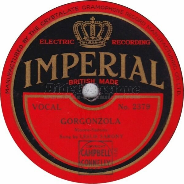 Leslie Sarony - Gorgonzola