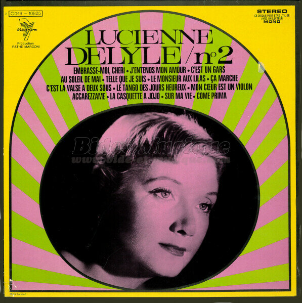 Lucienne Delyle - Le monsieur aux lilas