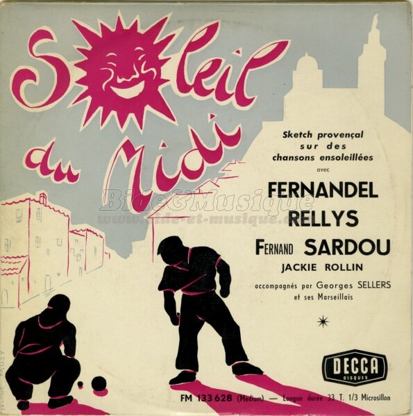 Jackie Sardou - Y'en a qu'un � Marseille comme lui