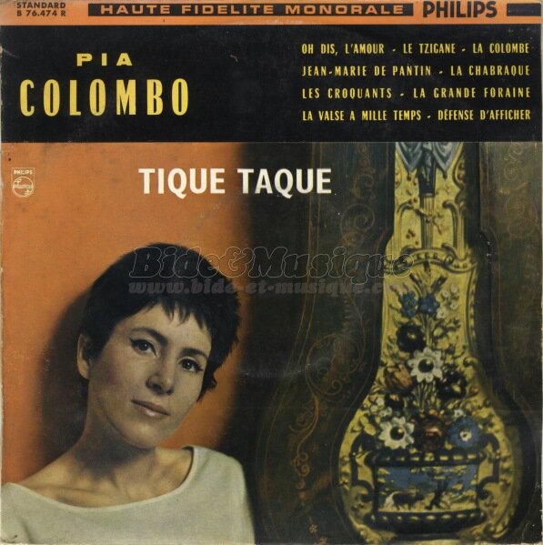 Pia Colombo - Ann�es cinquante