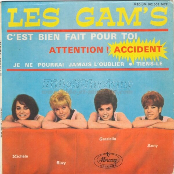 Les Gam's - Attention ! Accident (sur l'autoroute de l'Ouest)