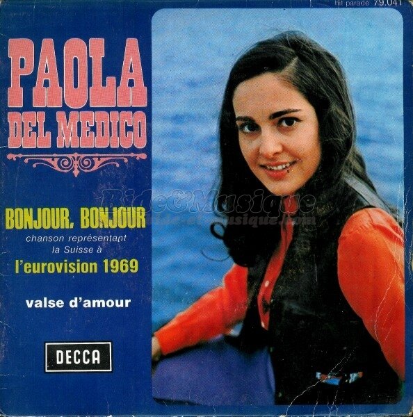 Paola del Medico - Bonjour bonjour (version allemande)