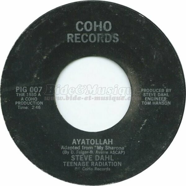 Steve Dahl and Teenage Radiation - Ayatollah