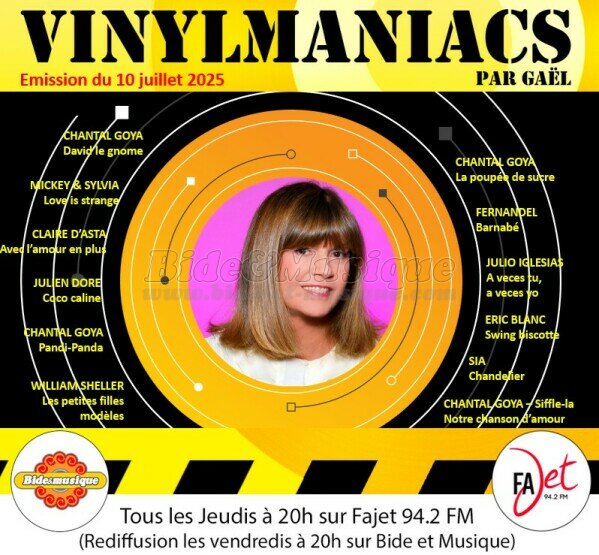 Vinylmaniacs - Emission n�353 (10 juillet 2025)