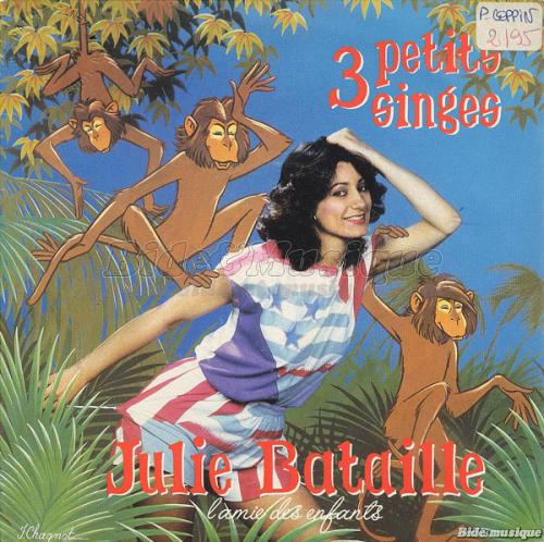 Julie Bataille - 3 petits singes