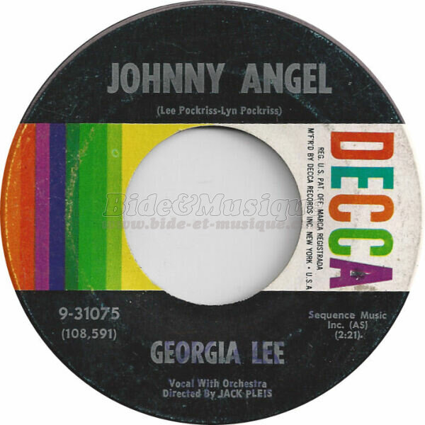 Georgia Lee - Johnny Angel
