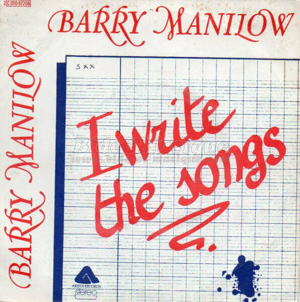 Barry Manilow - I Write the Songs