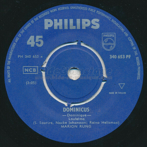 Marion Rung - Dominicus