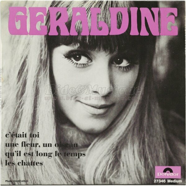 G�raldine (Gogly) - Une fleur, un oiseau