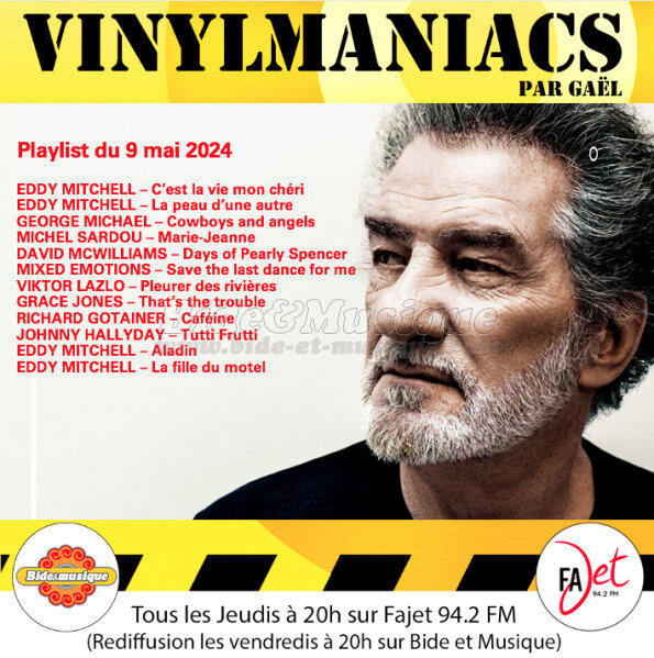Vinylmaniacs - Emission n�305 (9 mai 2024)