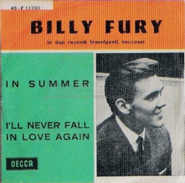 Billy Fury - In summer