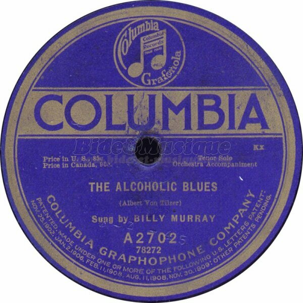 Billy Murray - Alcoholic blues