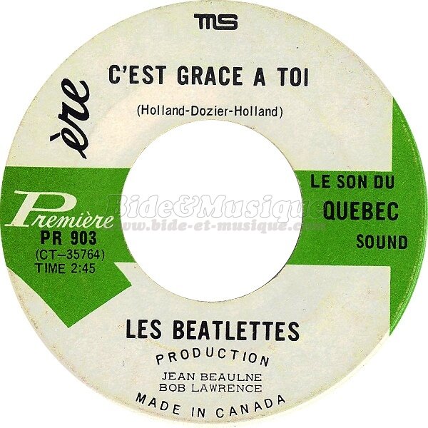 Les Beatlettes - C'est gr�ce � toi