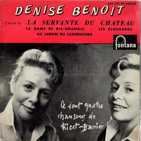 Denise Benoit - La servante du ch�teau