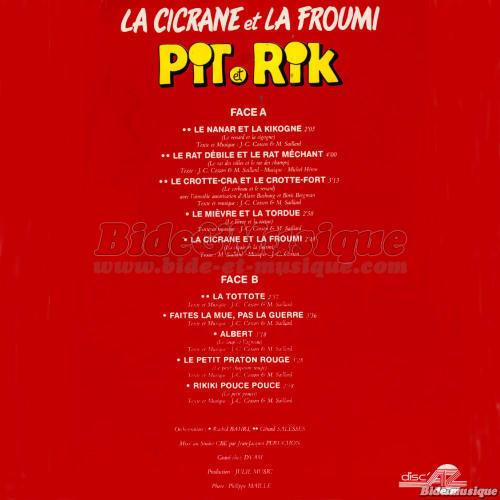 Pit et Rik - Le nanar et la kikogne