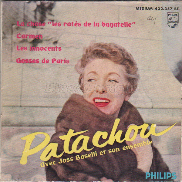 Patachou - La Chose %28Les rat%E9s de la bagatelle%29