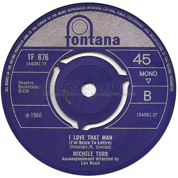 Mich%E8le Torr - I love that man