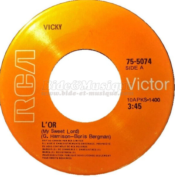 Vicky Leandros - L'or