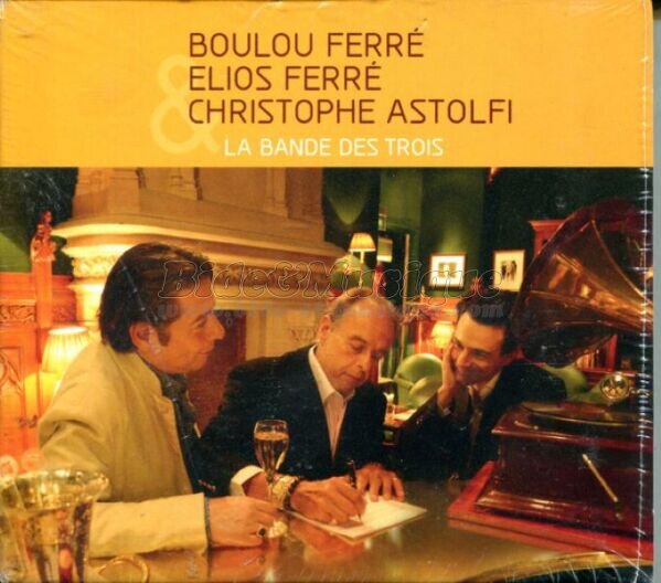 Boulou Ferr%E9%2C Elios Ferr%E9 %26amp%3B Christophe Astolfi - Les amoureux des bancs publics