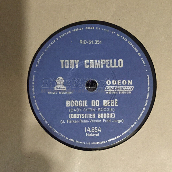 Tony Campello - Boogie do Beb%EA