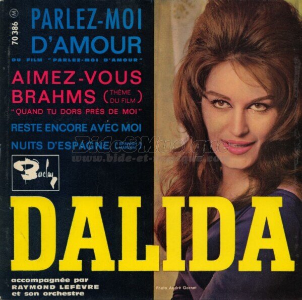 Dalida - Quand tu dors pr%E8s de moi