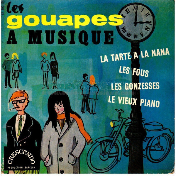Les Gouapes %E0 musique - La tarte %E0 la nana