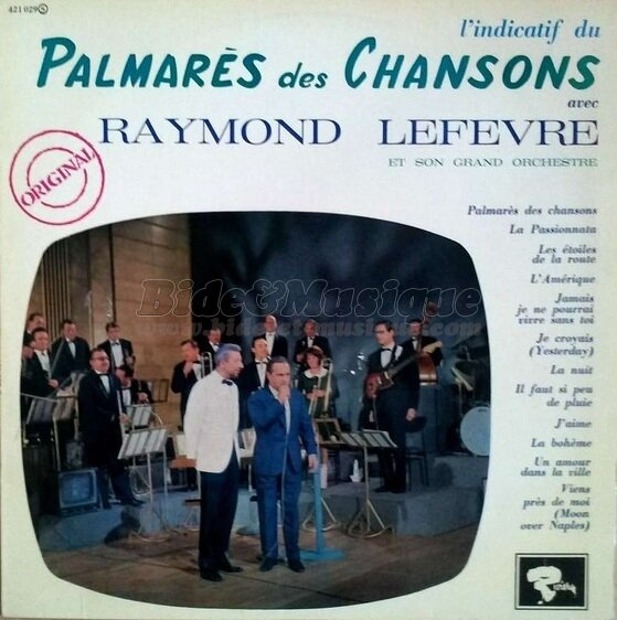 Raymond Lef%E8vre - Palmar%E8s des chansons