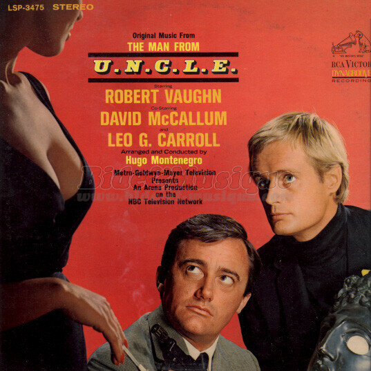 Hugo Montenegro orchestra - The man from U.N.C.L.E %28Des agents tr%E8s sp%E9ciaux%29