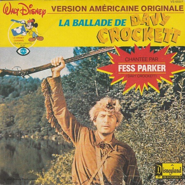 Fess Parker - The ballad of Davy Crockett