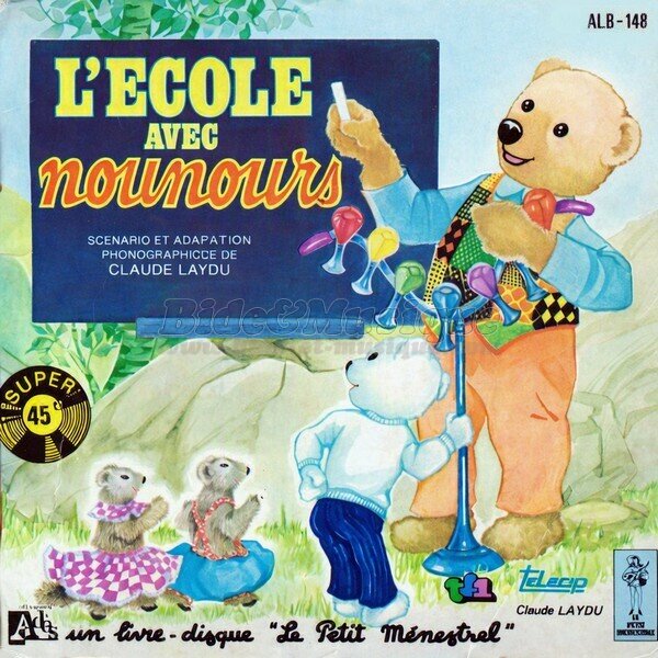 Les belles histoires de Bide %26amp%3B Musique - L%27%E9cole avec Nounours