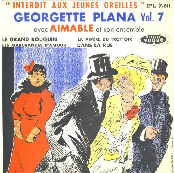 Georgette Plana - La vip%E8re du trottoir