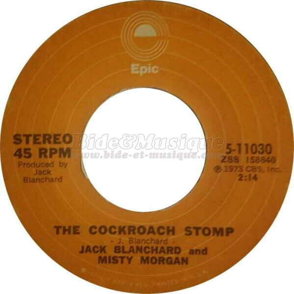 Jack Blanchard and Misty Morgan - The cockroach stomp