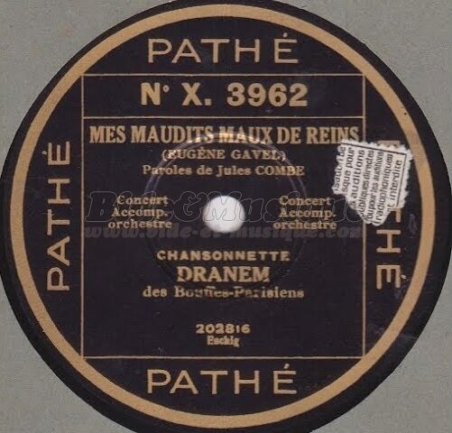 Dranem - Mes maudits maux d'reins