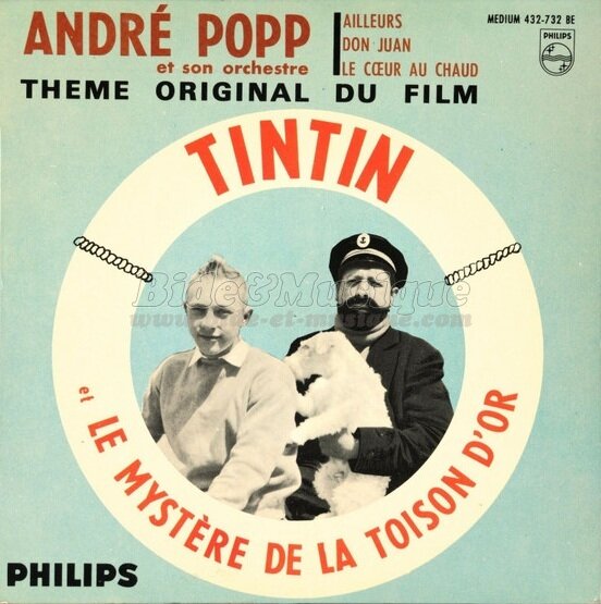 Andr%E9 Popp - Tintin et le myst%E8re de la Toison d%27or