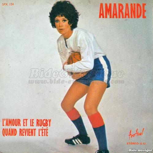 Amarande - L%27amour et le rugby