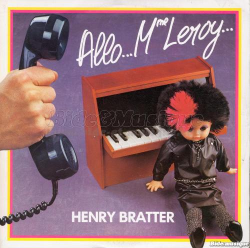 Henry Bratter - All� Mme Leroy