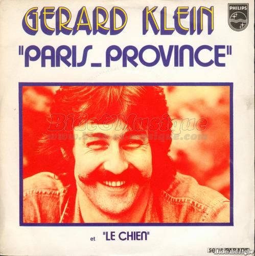 G%E9rard Klein - Paris-Province