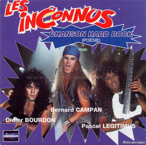 Les Inconnus - Poésie (Chanson hard rock)