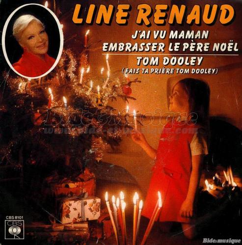 Line Renaud - J%27ai vu maman embrasser le p%E8re No%EBl