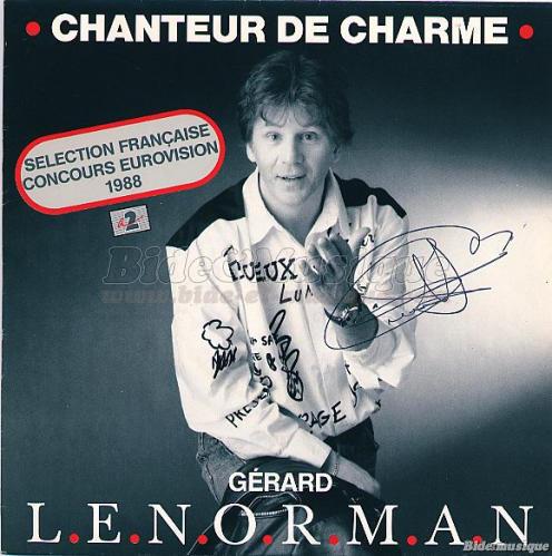 Grard Lenorman - Chanteur de charme
