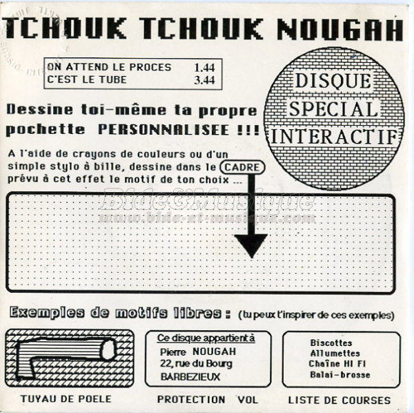 Tchouk Tchouk Noug%E2h - C%27est le tube