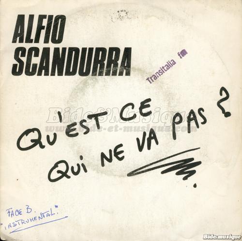 Alfio Scandurra - Qu'est-ce qui ne va pas ?