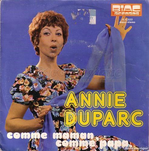 Annie Duparc - Bonne f�te Maman !